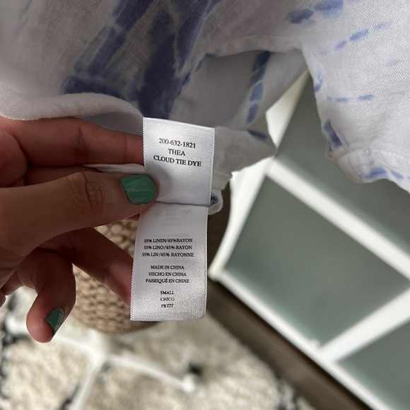 RAILS THEA CLOUD TIE DYE BLOUSE SIZE SMALL - Picture 4 of 5